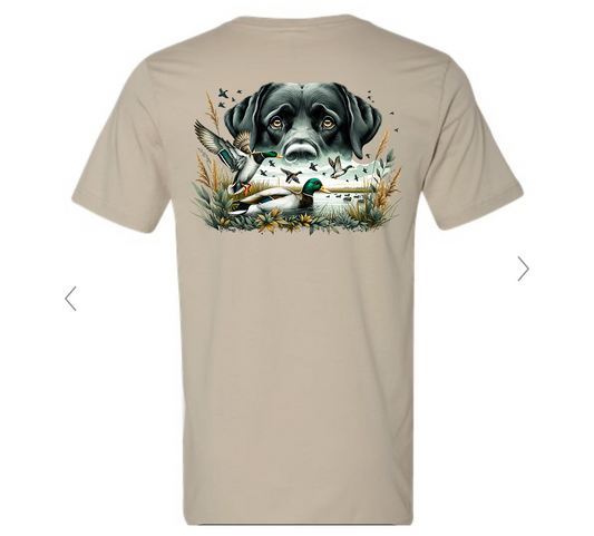 Black Lab and Mallard T shirt